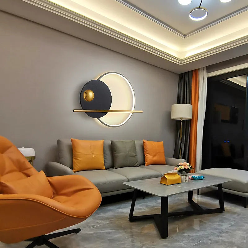 Arandela LED moderna para sala de estar