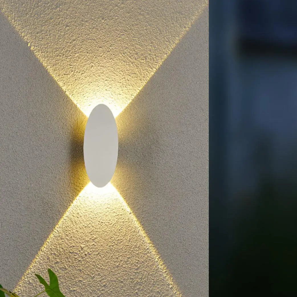 Aplique LED moderno e minimalista para interior e exterior