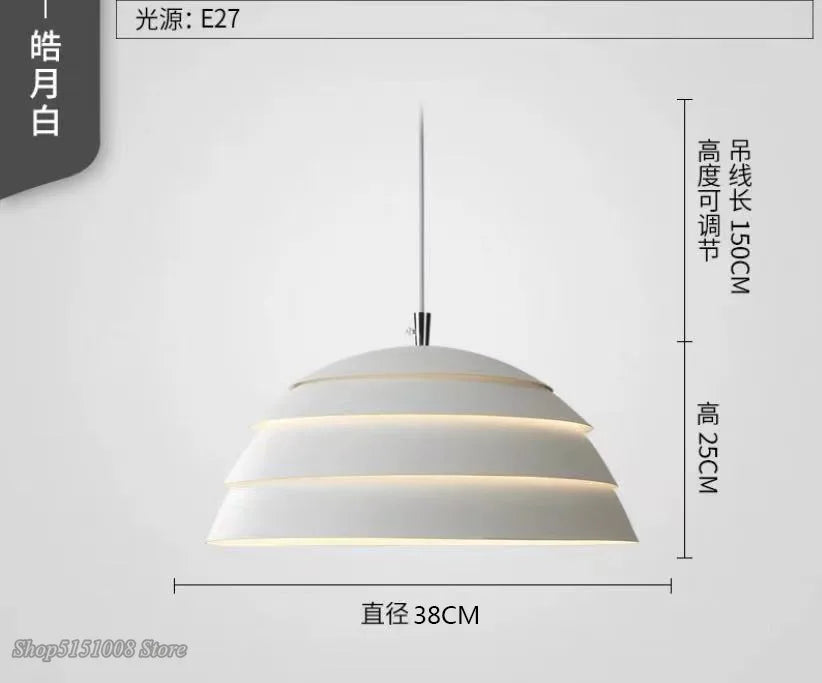 Luminária pendente de design LED nórdico