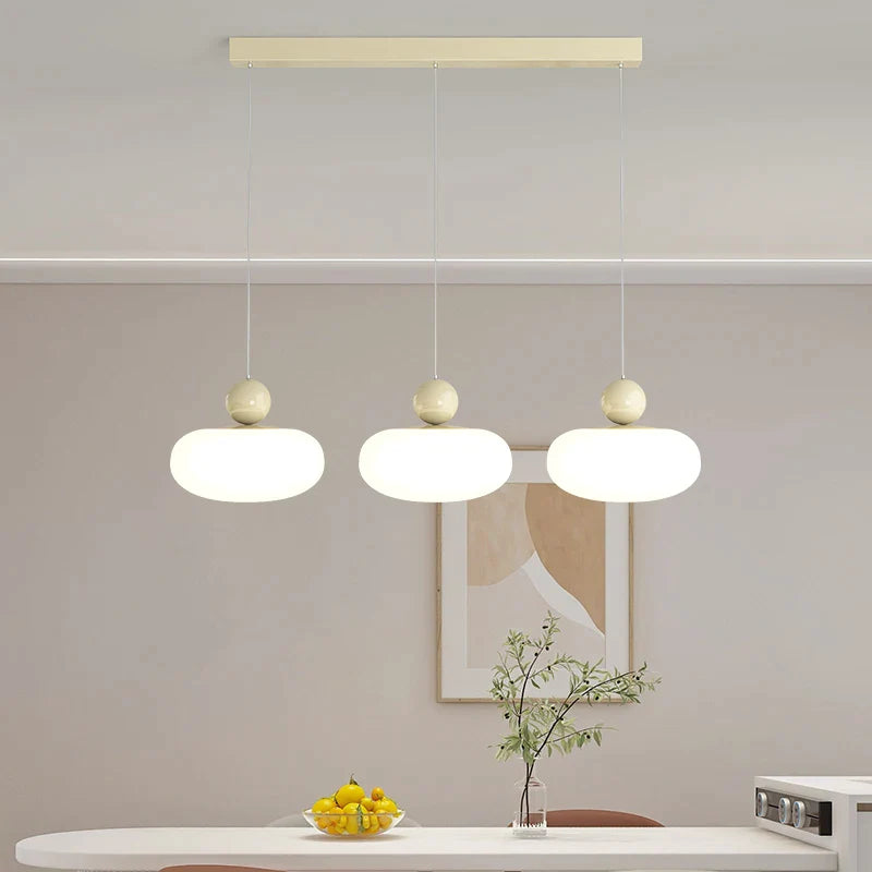 Luminária led de teto moderna, candelabro moderno para cozinha, ilha, mesa de jantar, sala de estar, bar, decoração interna, iluminação