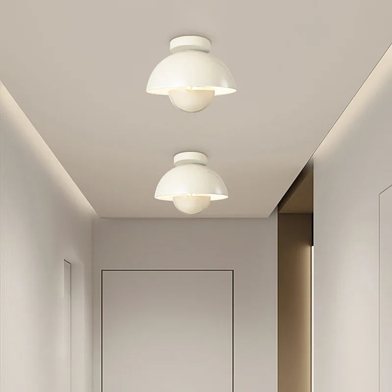 moderno plafon LED redondo pote colorido