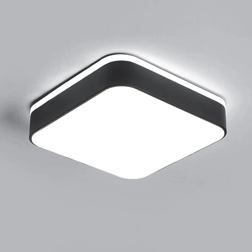 Luz de teto LED nórdica ultrafina e moderna
