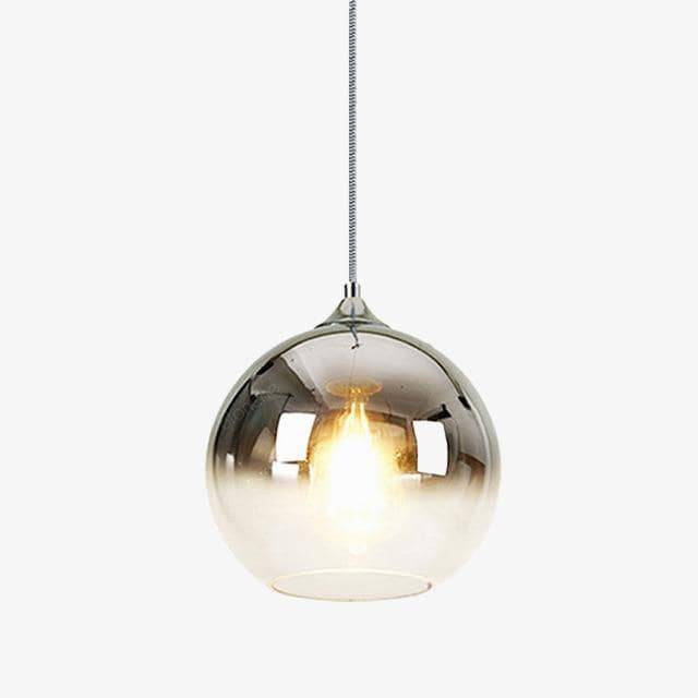 Luminária pendente LED com design de bola de vidro colorida Fondue Ball