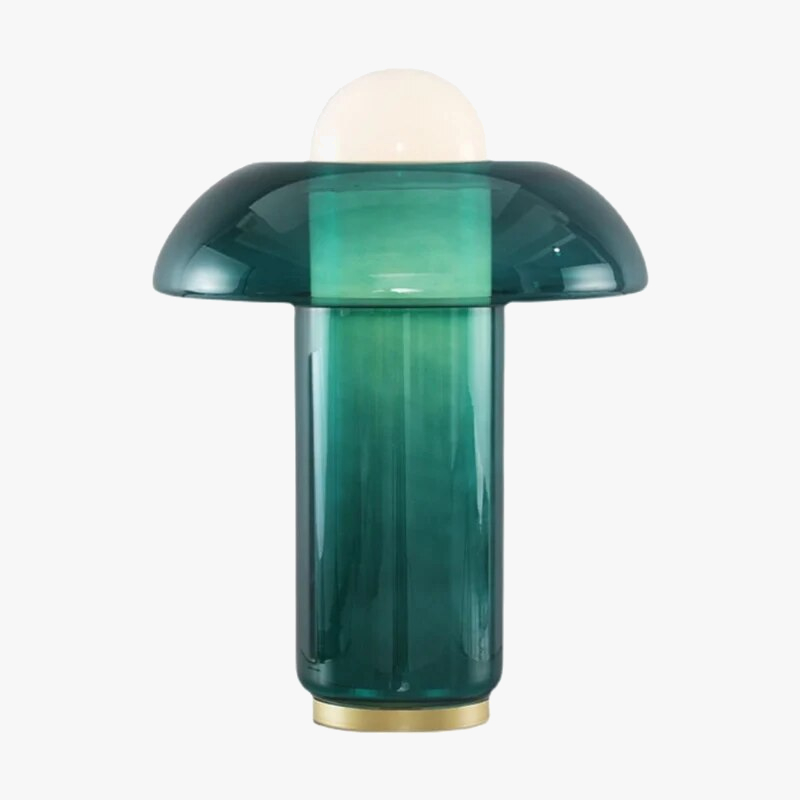 Lâmpada esmeralda minimalista boutique