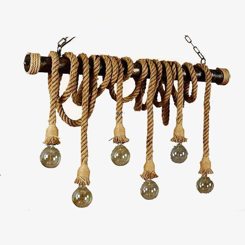 Lustre em forma de cordas vintage penduradas