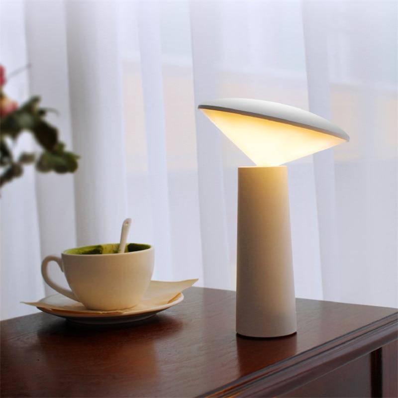Lâmpada de mesa LED moderna para decoração