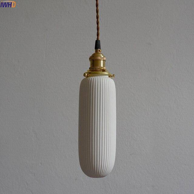 Estilo moderno de luminária pendente LED branca de design
