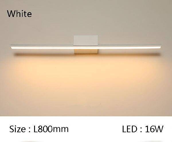 Armário retangular LED para espelho de banheiro