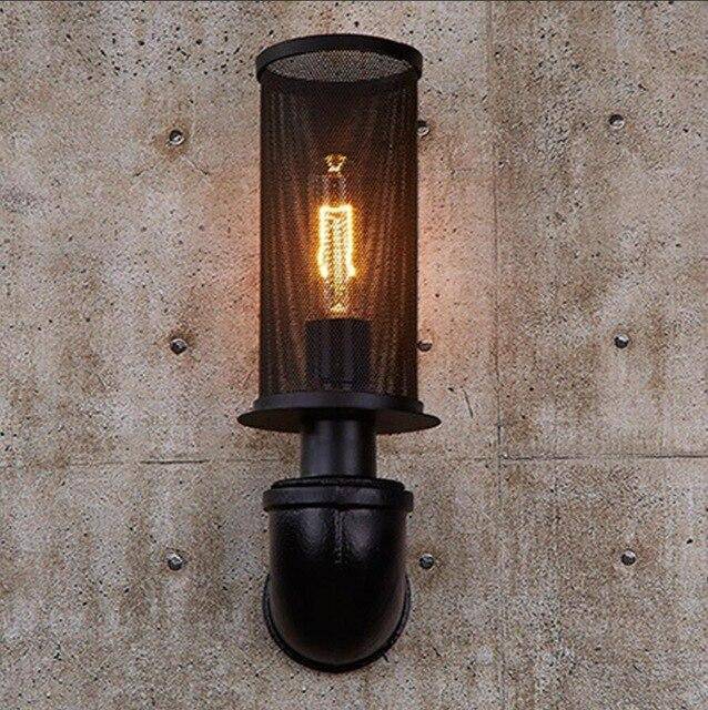 Luz de parede LED industrial retrô de metal Beiaidi