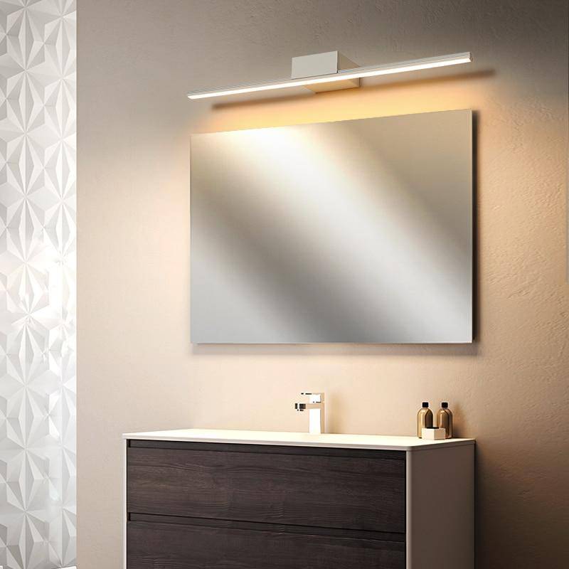 Armário retangular LED para espelho de banheiro