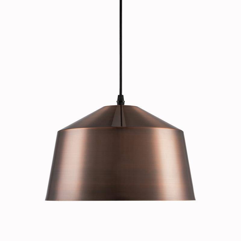 Luminária pendente LED estilo loft estilo cobre