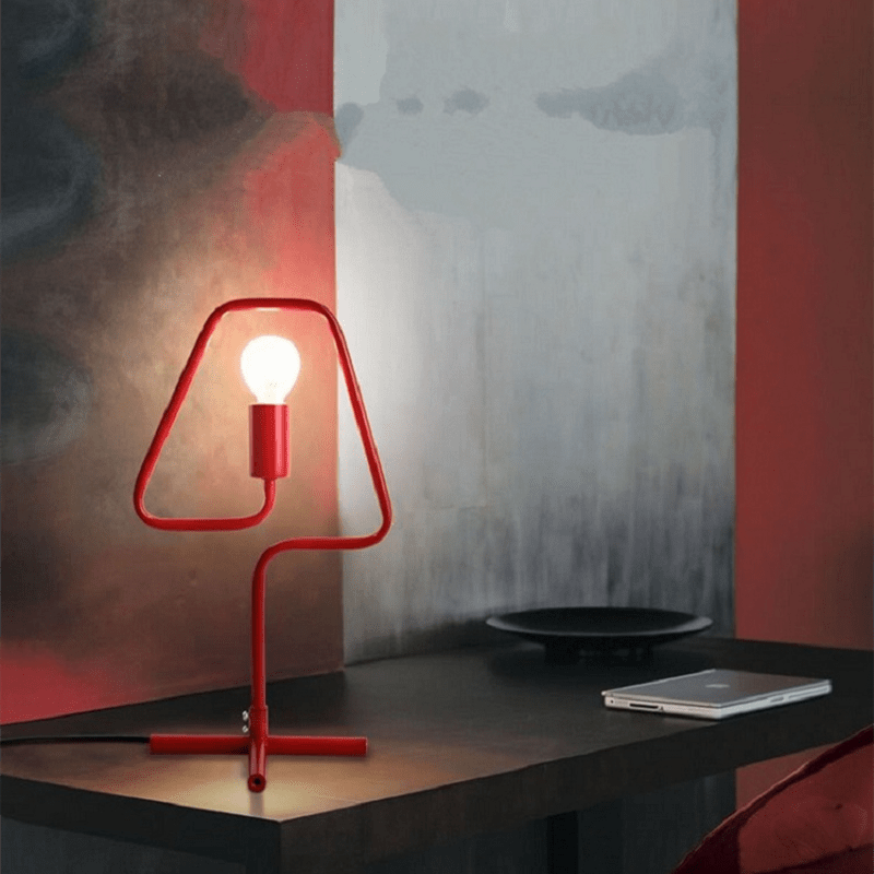 Mesa de design com cores personalizadas ou luminária de cabeceira